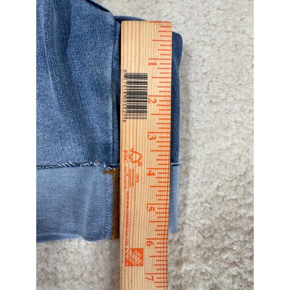 Judy Blue Denim Shorts High Rise Cuffed Hem Women 3XL Stretch Tummy Control - Picture 5 of 13